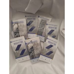 Skeeter Hawk Mosquito Repelling Wristband (3) + Replacement Carabiner (4)